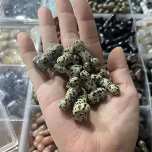 10pcs 1" Carved Penis/Phallus Spotted Stone Penis Teenie Weenie Fertility