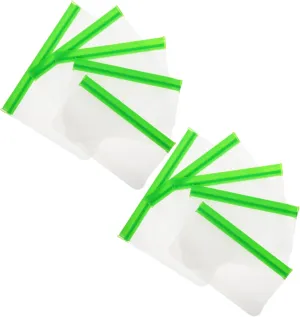 10Pcs Reusable Food Storage Bags Sealing Food Bags for Fridge Freezer Moisture Insect for Kitchen Organization Travel Reliable Food Preservation
