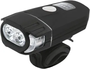 1Pc Rechargeable Bike Light Front Headlight High Brightness LED Streamlined Design for Night Riding Portable and Durable Cycling Accessory