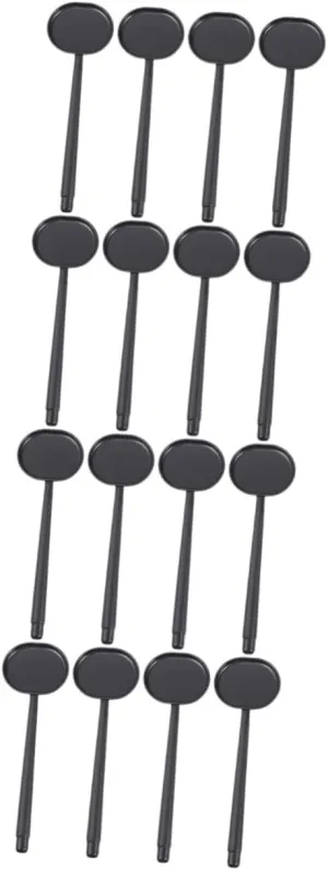 4sets 4pcs Eye Occluder Spoon for Vision Testing Ergonomic Design for Comfortable Use Hospital Optometry Supplies Slip Eye Shades 4pcs*4