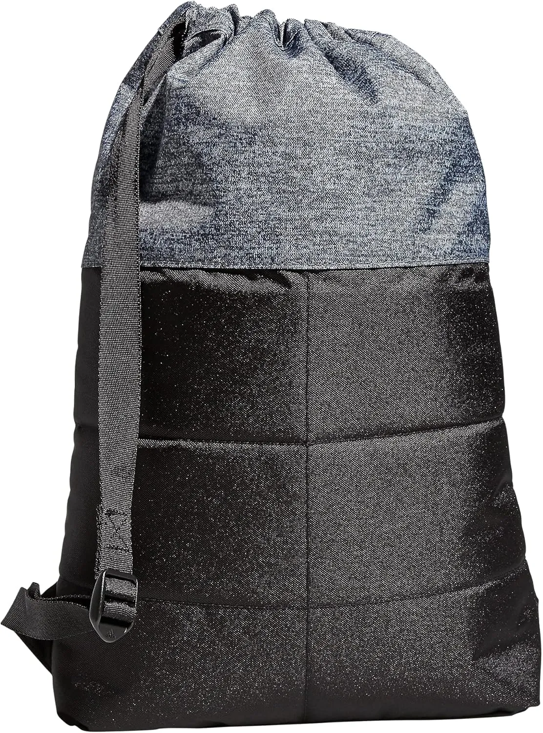 adidas Amplifier II Blocked Sackpack, Jersey Onix Grey/Black, One Size