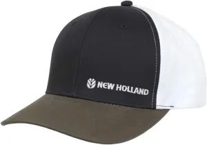 Agriculture New Holland Charcoal & Sand Chino Twill Cap