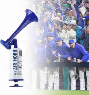 Air Horn, Handheld Loud Air Horns 120DB Noise Makers for Sporting Events, Aluminum Super Loud Football Noise Maker Marine Signal Safety Alarm Horn for Boating, Hiking, Sports Events, Birthday Parties