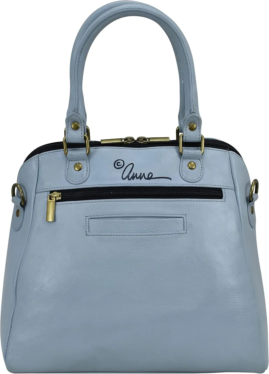 Anna by Anuschka Hand-Painted Leather Organizer Satchel
