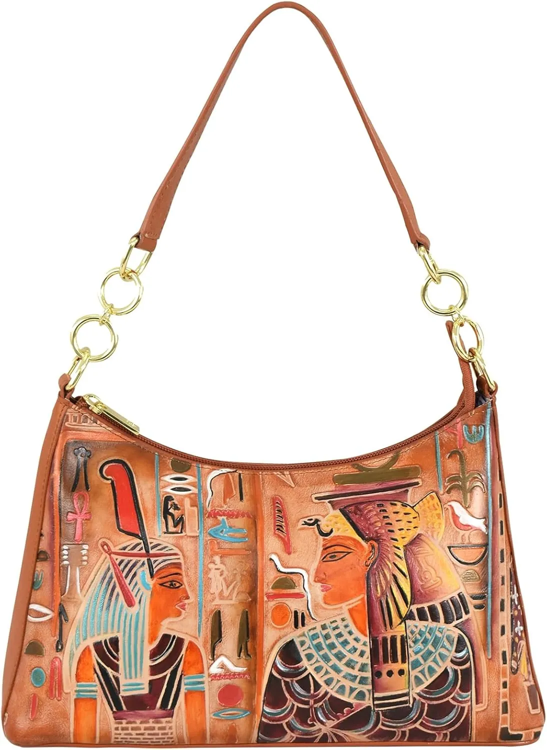 Anuschka Hobo with Chain Strap-707