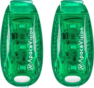 Apace Vision (2 Pack) - LED Safety Lights   Reflective Vests   Bands