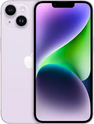 Apple iPhone 14 Plus, 512GB, Purple - Unlocked (Renewed)