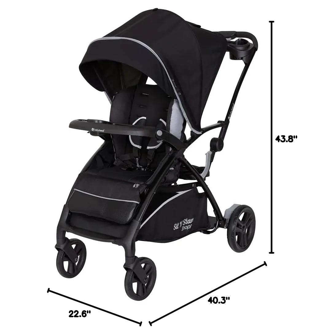 Baby Trend Sit N' Stand® 5-in-1 Shopper Stroller, Kona