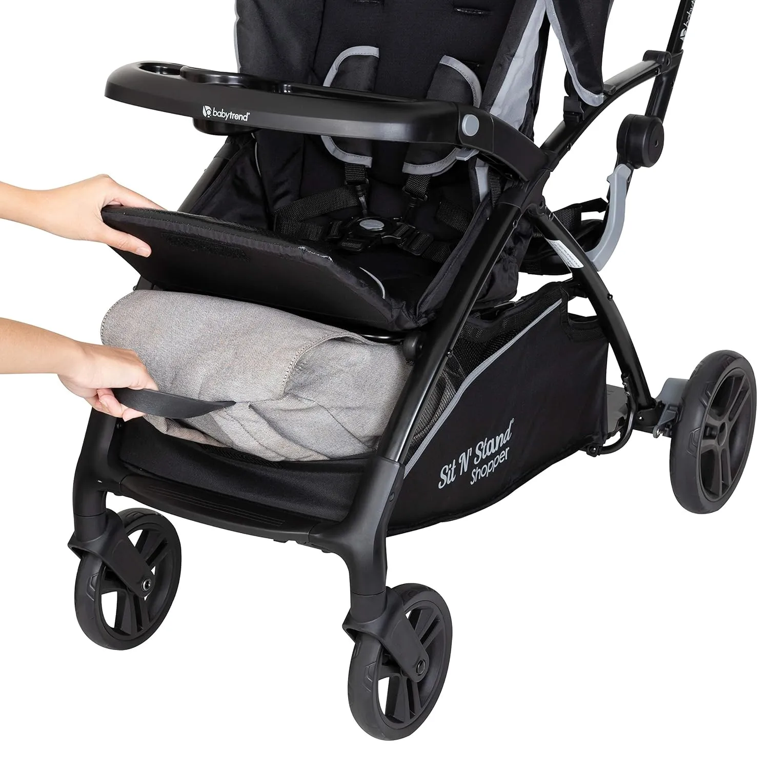 Baby Trend Sit N' Stand® 5-in-1 Shopper Stroller, Kona