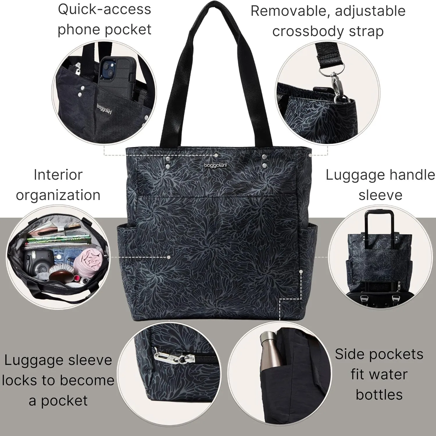 Baggallini Carryall Daily Tote