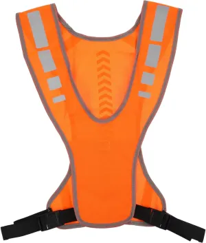 BESPORTBLE High Visibility Running Vest Reflective Strips Comfortable for Cycling Hiking Jogging