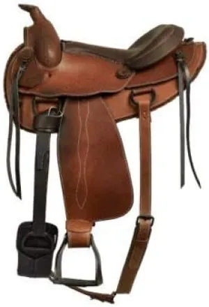 BNB International Western Barrel Racing Horse Saddles Trail Equestrian Pony & Adult Classic Quality Premium Leather for Horse Riding Size:10-18 inches Seat Available BRL309