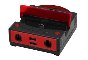Brook Power Bay Crimson - Portable and Fast Charging Dock Stand, Docking Station for NS Switch, Compatible with Switch and GC Controllers, Support HDMI Out Put