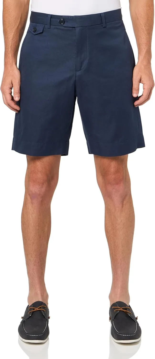 Brooks Brothers Men's Cbt Ml Linen Cotton Short