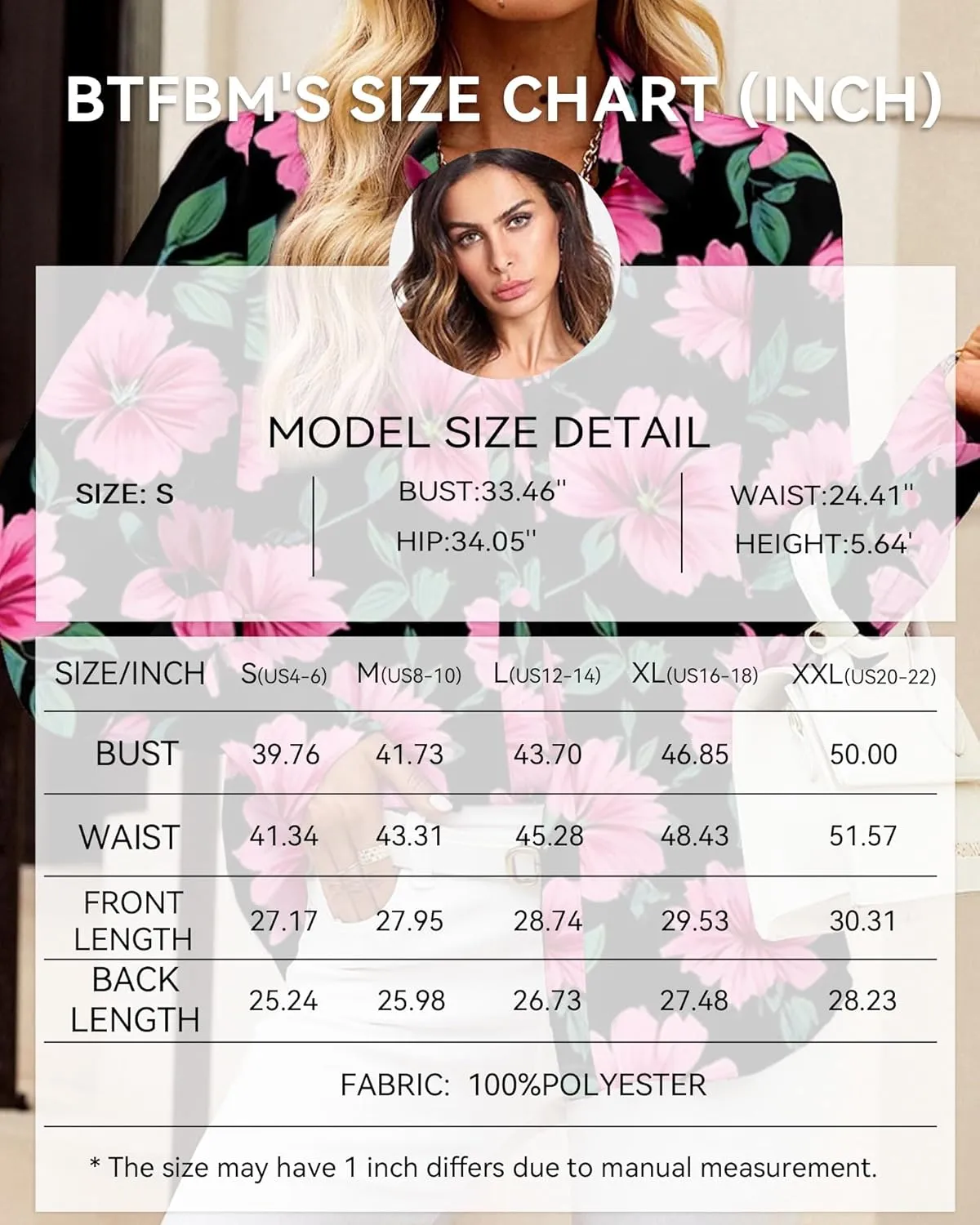 BTFBM Women Fashion Button Down Shirts V Neck Printed Solid Boho Long Sleeve Blouses Dressy Casual Summer Spring Tops