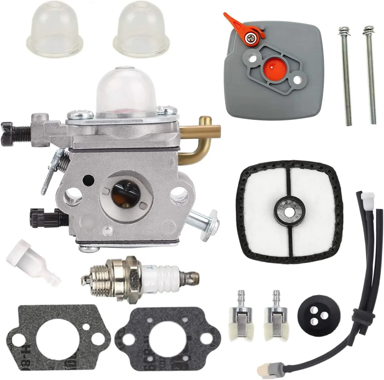 C1U-K78 Carburetor for Echo A021000940 Shred N Vac ES210 ES211 EB212 SV212 PB200 PB201 PB-200 PB-201 ES-210 Shredder with Air Filter Fuel Line Filter