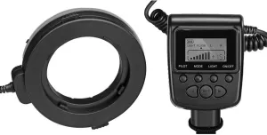 Canon PowerShot SX530 HS Dual Macro LED Ring Light (Ring Will Mount On Lens. Commander Will Sit Off to Side)