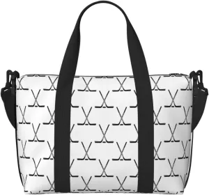 Carry On Duffle Bags Overnight Weekender Bags for Women, Hockey Stick Sport Personal Item Travel Bag, Travel Essentials Sport Gym Bag for Men Women