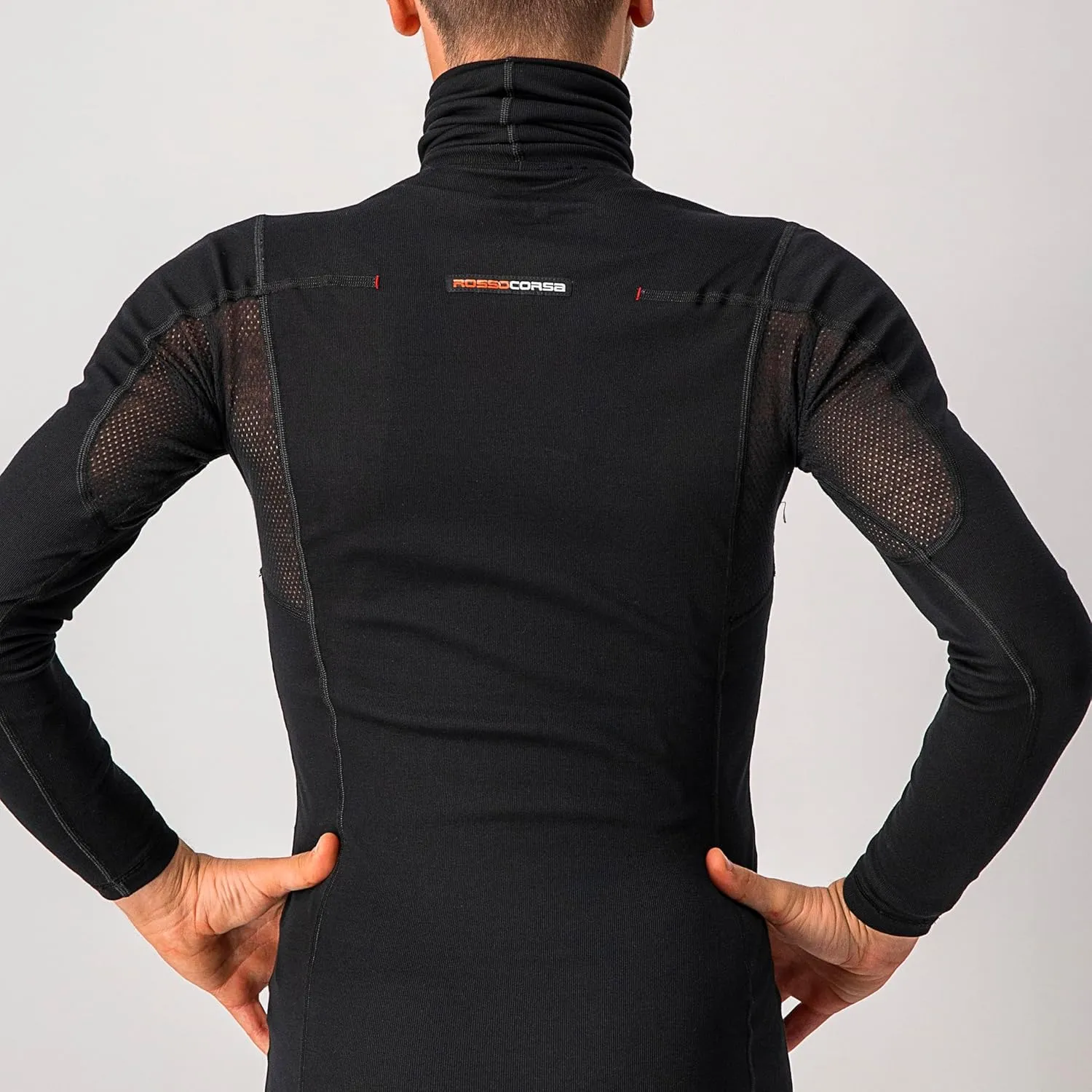 CASTELLI Men's Flanders Neck Warmer Base Layer, Jersey with High Neck Protection for Road and Gravel Biking I Cycling