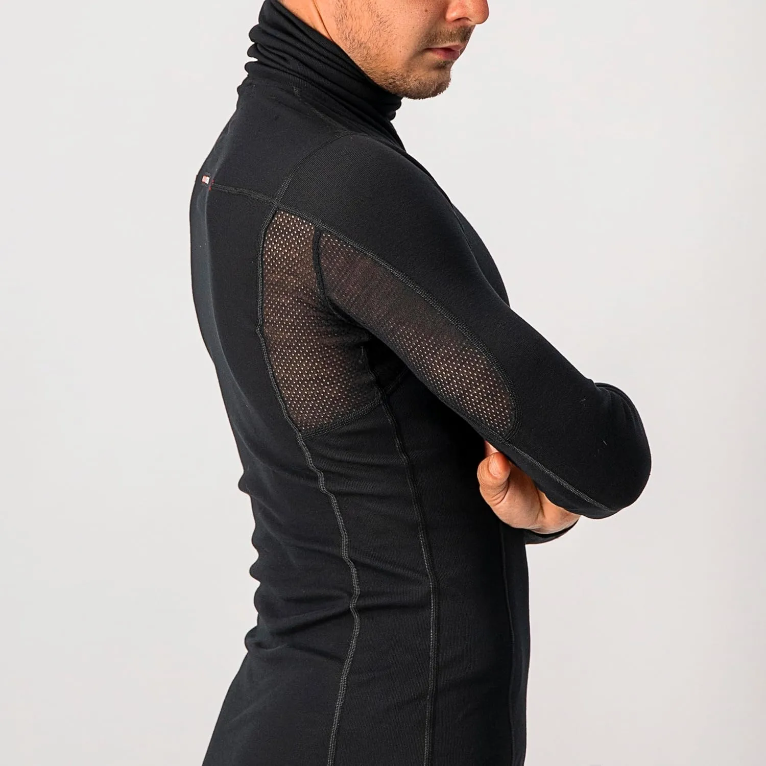 CASTELLI Men's Flanders Neck Warmer Base Layer, Jersey with High Neck Protection for Road and Gravel Biking I Cycling