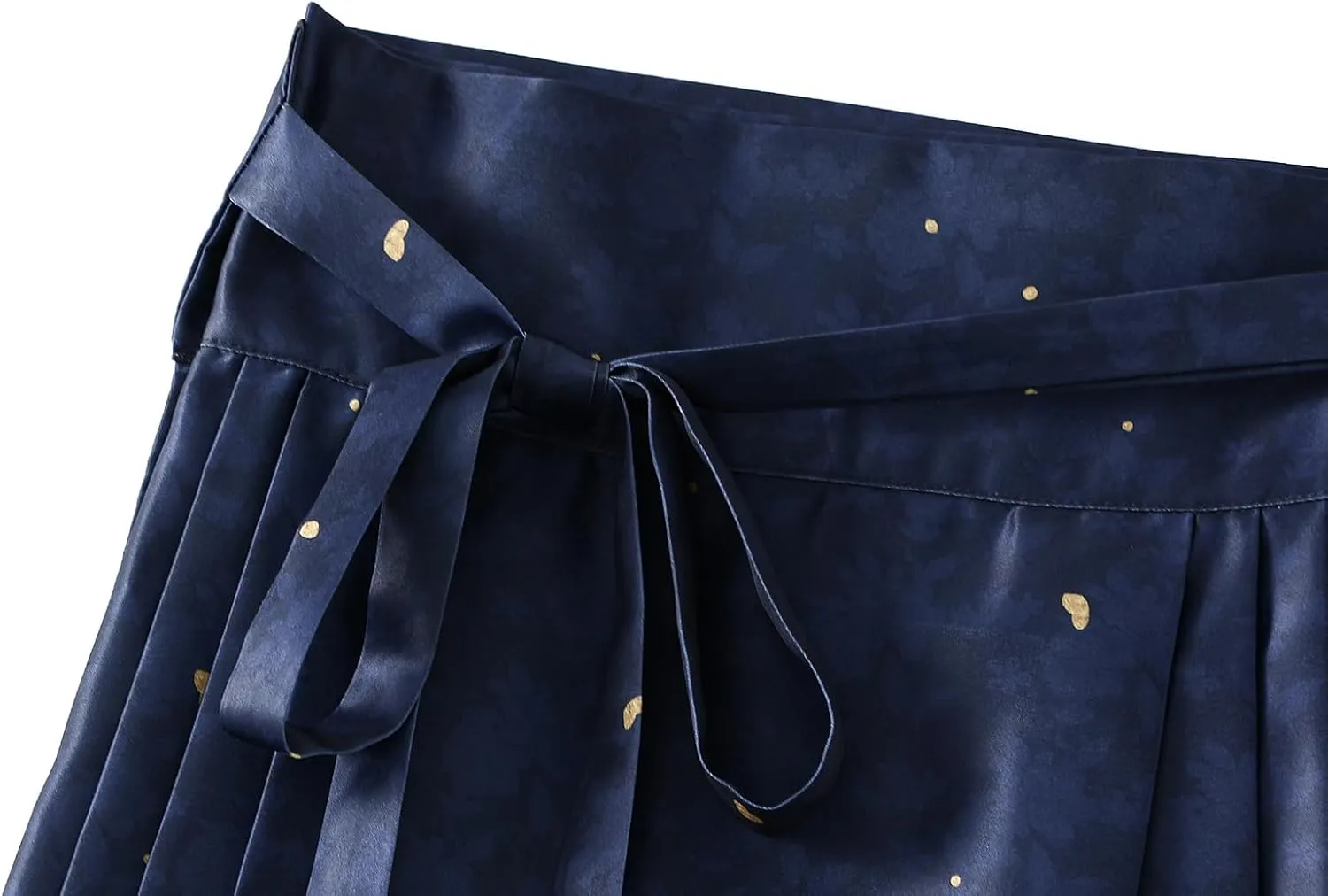 Chinese Horse Face Skirt Ming Dynasty Phoenix Character Flower Print Tie Up Long Swing Pleated Hanfu Skirt