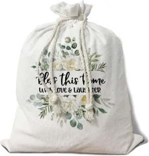 Christian Beeswax Bread Bags for Sourdough, Reusable Bread Bag for Homemade Bread, Floral Linen Bags for Sourdough Breads, Cute Flower Reusable Storage Bread Box Christian Gifts for Women 16.5x12