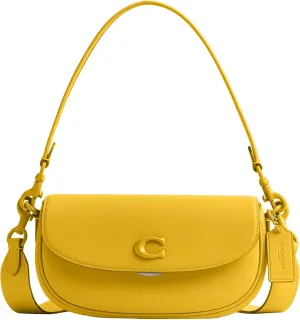 Coach Emmy Saddle Bag 23, Canary