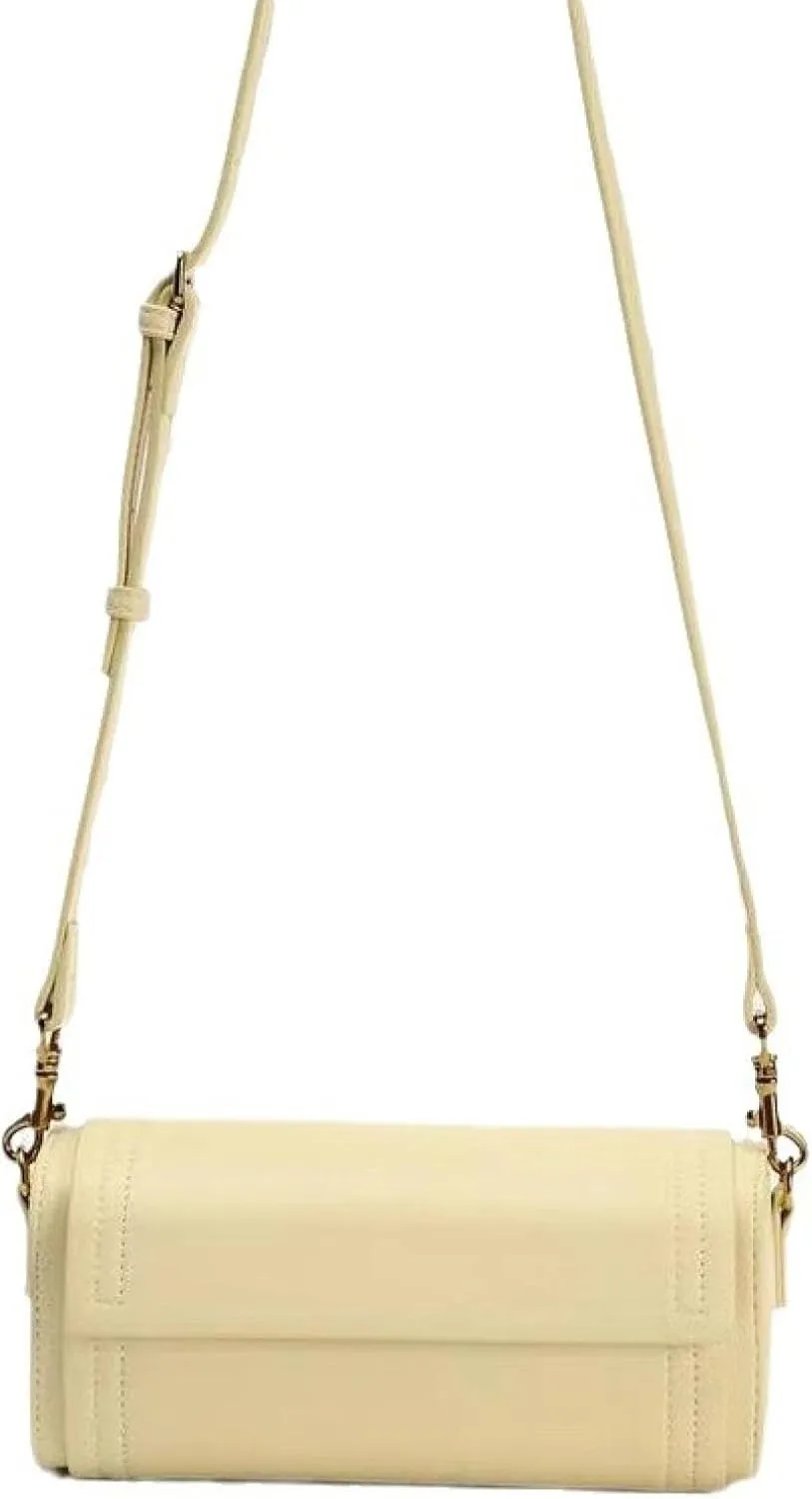 Color-blocked Flap Commuter To Work Shoulder Crossbody Bag