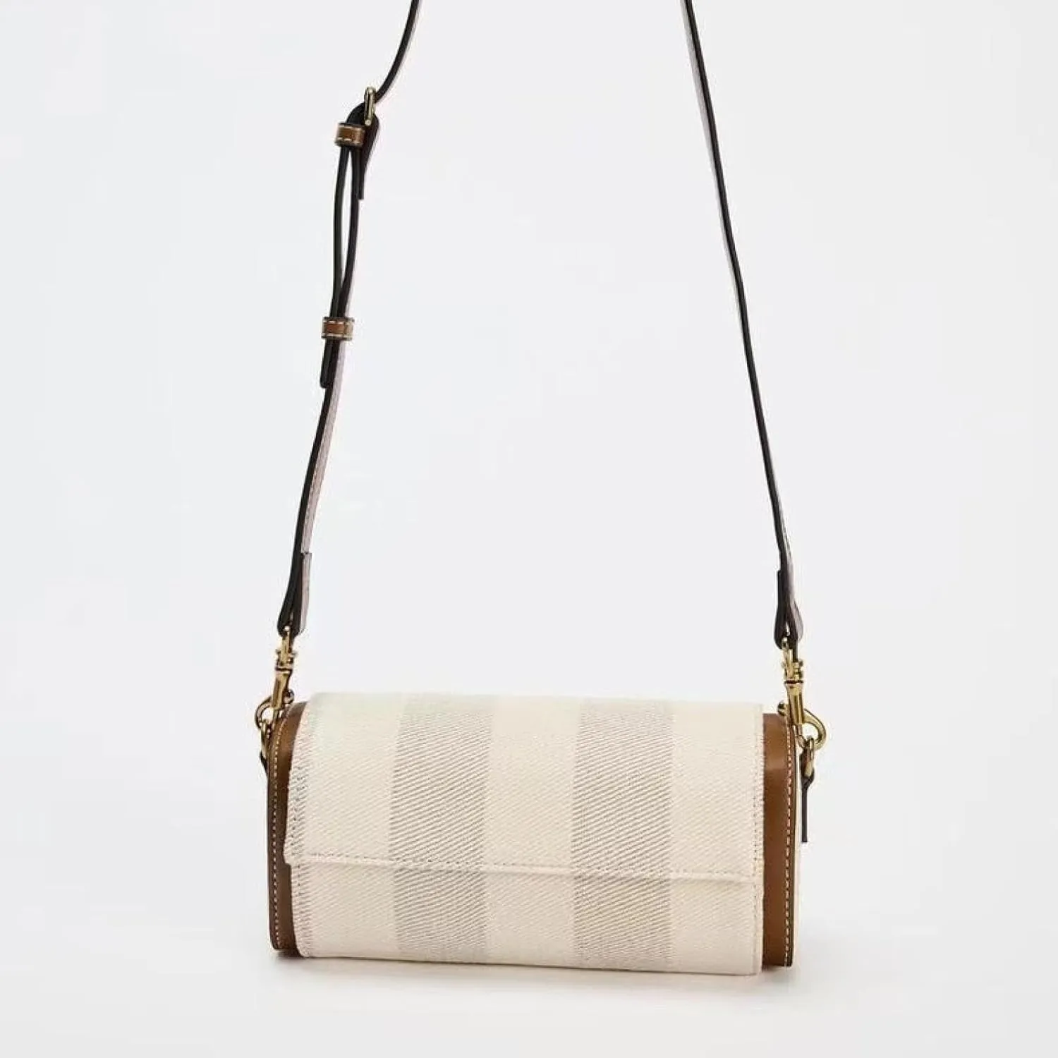 Color-blocked Flap Commuter To Work Shoulder Crossbody Bag