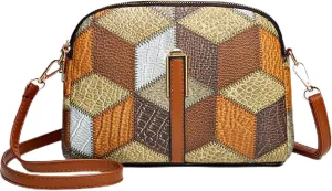 Color-blocked Stitching, Women's Bag, Small Shoulder Bag, Cross-body Change, Mobile Phone Bag