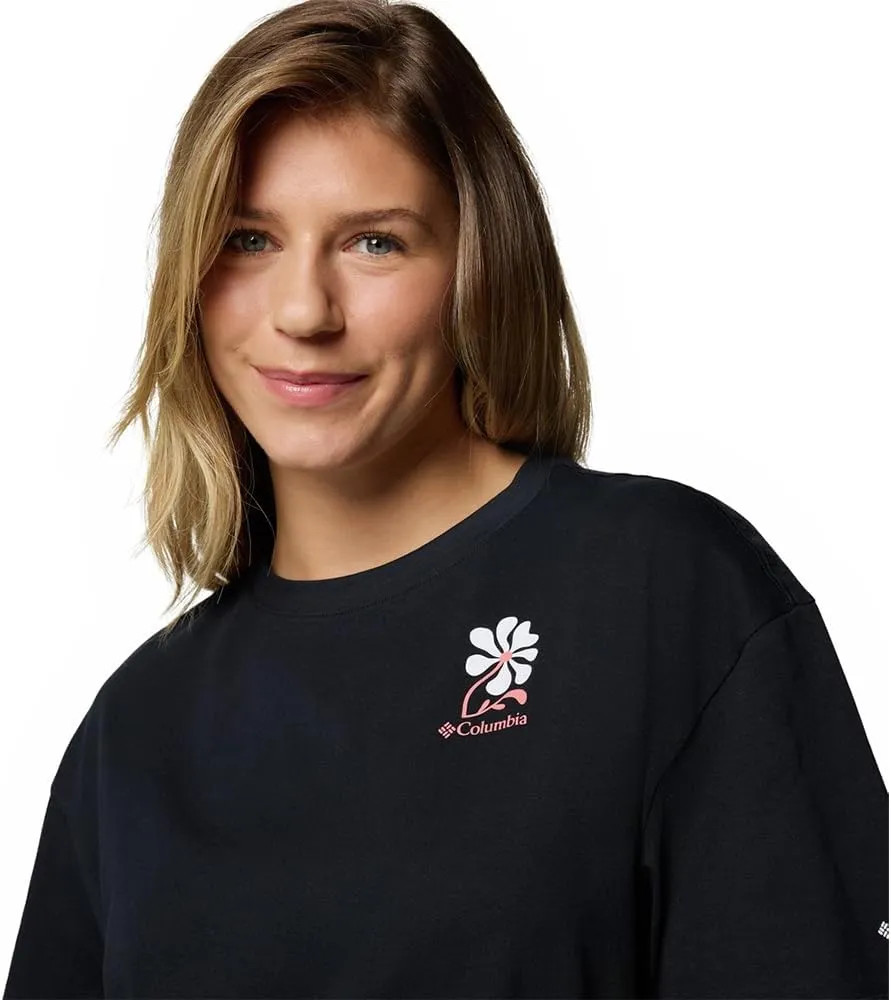 Columbia Women's Rolling Bend Graphic Oversized Tee