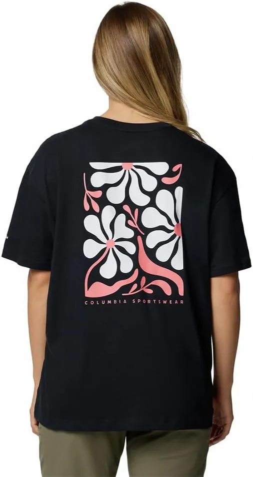 Columbia Women's Rolling Bend Graphic Oversized Tee