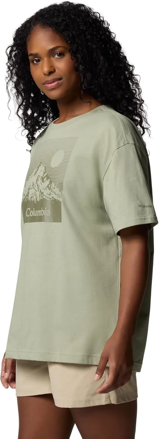 Columbia Women's Rolling Bend Graphic Oversized Tee