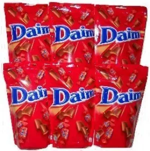 Daim Chocolate Bags (6-Pack) by Daim