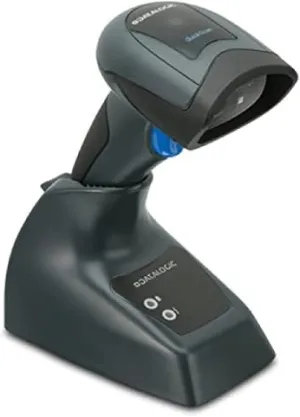 Datalogic QuickScan I Handheld Barcode Scanner, QBT2131-BK-BTK1, Black, USB Cable, 1 Lithium-ion Battery Included