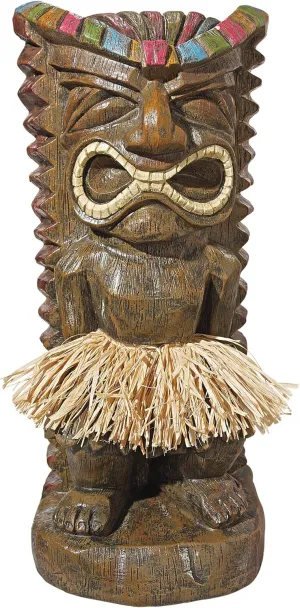 Design Toscano Pau Hana Hawaiian Tiki Totem Statue