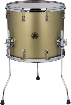 Dios Maple 14x14 Floor Tom Satin Gold