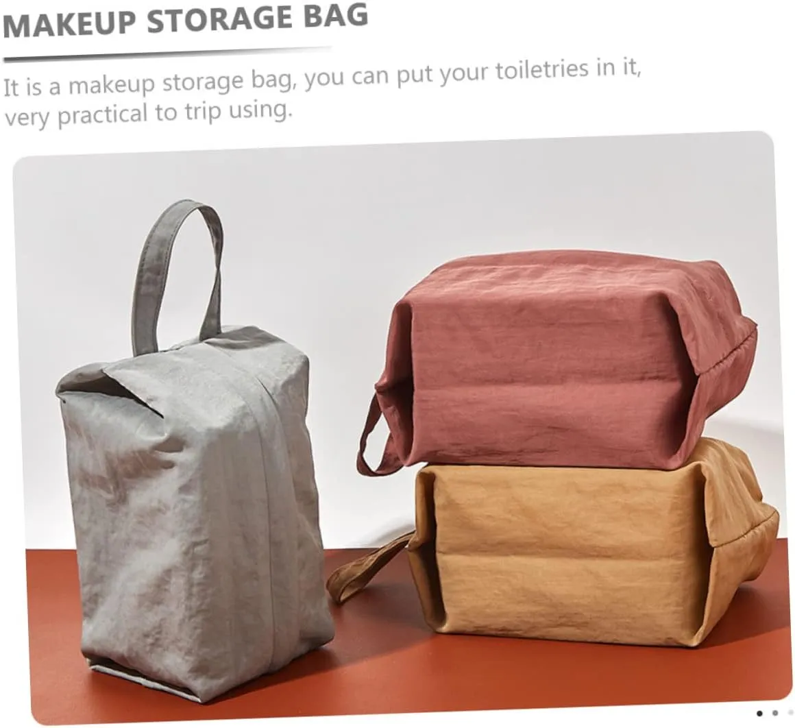 DOITOOL Multi-function Portable Travel Bag 2pcs Makeup Bag for Toiletries Compact Sock Bag Suitable for Business Trips and Daily Use