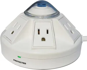 E900H131-P2 8-Feet Cord Surge Protector, White