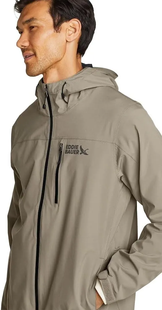 Eddie Bauer Men's Cloud Cap Stretch Waterproof Rain Jacket