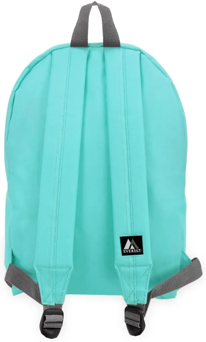 Everest 1045K Basic Backpack, Aqua Blue, One Size