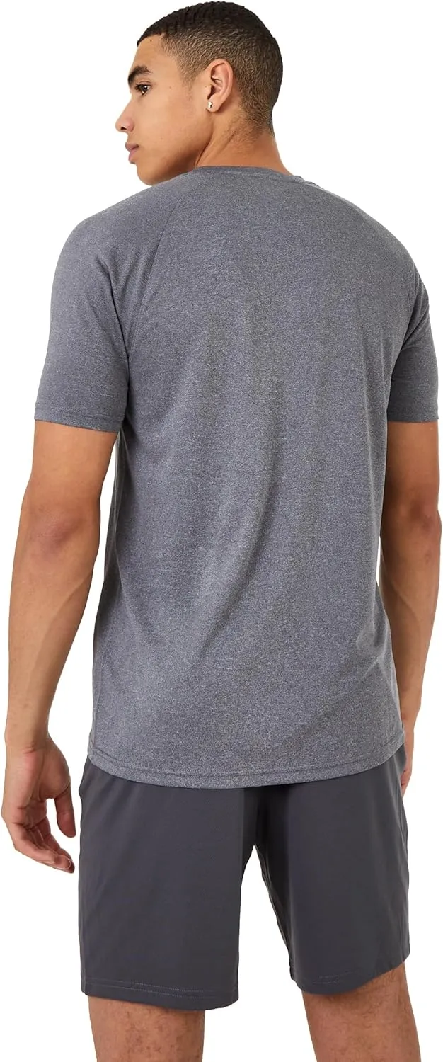 Everlast Men's Lightweight Crewneck Poly T-Shirt Navy Blue