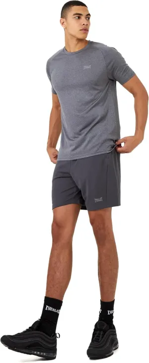 Everlast Men's Lightweight Crewneck Poly T-Shirt Navy Blue