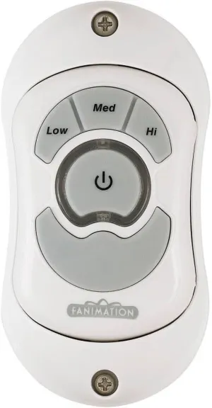 Fanimation Kellan - 3 Speed Fan Control - 0.96 Inches Tall and 2.52 Inches Wide