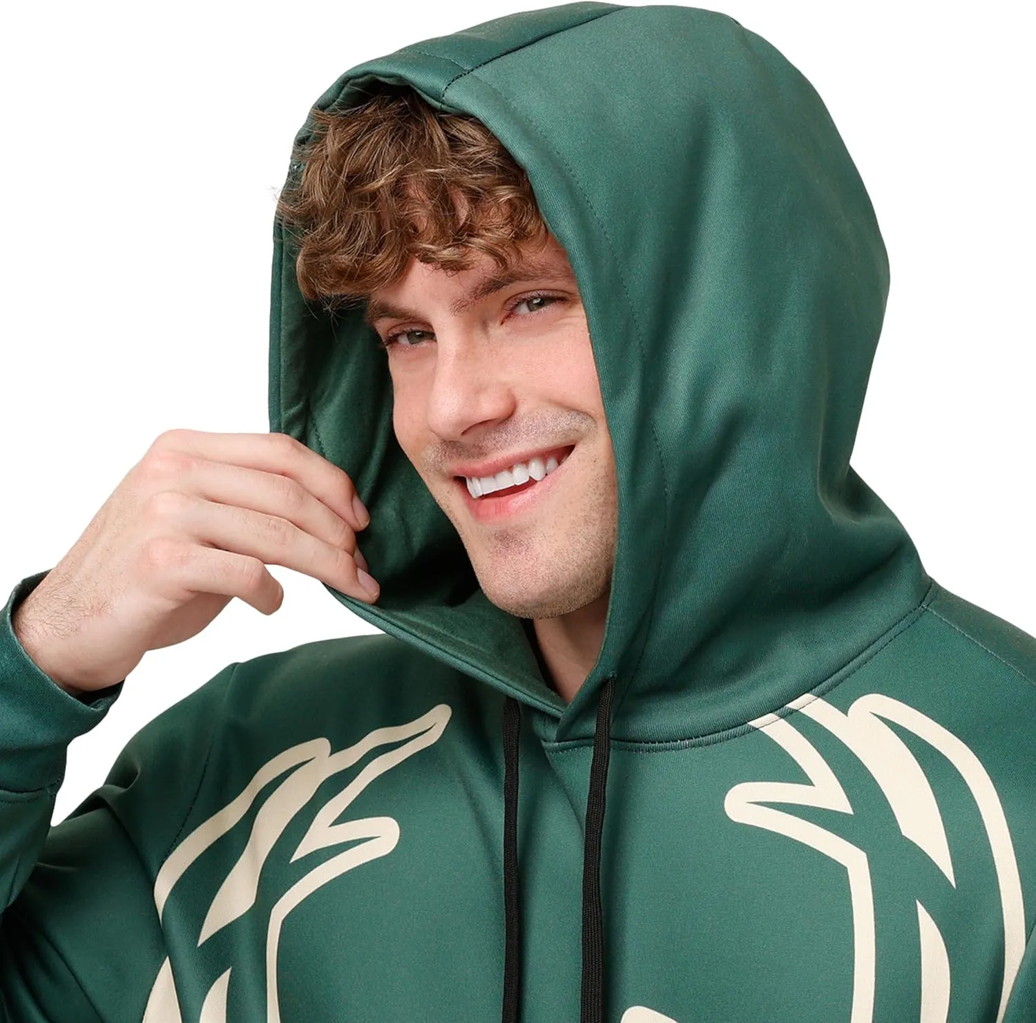 FOCO Men's NBA Team Logo Fashion Long Sleeve Pullover Hoodie