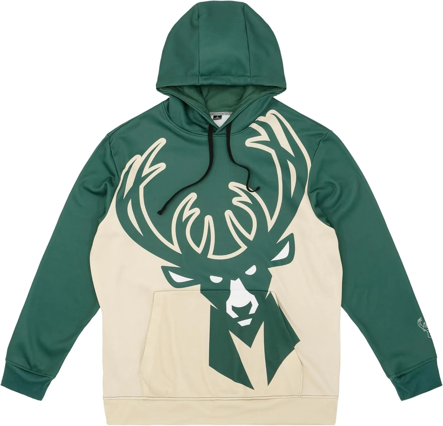 FOCO Men's NBA Team Logo Fashion Long Sleeve Pullover Hoodie