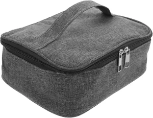 Foldable Insulated Lunch Bag Lock Reusable Bento Bag for Adults Portable Outdoor