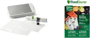 FoodSaver Vacuum Sealer Machine, Bags and Rolls for Airtight Food Storage