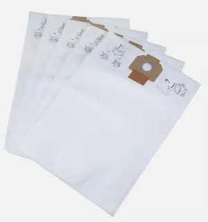 FOR Milwaukee 49-90-1955 Fleece Dust Bags (5 pk) For 8-Gallon Dust Extractor