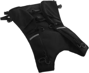 Functional Work Vest Police Traffic Vest for Cycling Running Gear Outdoor Accessory Water Bottle Holder